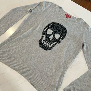 Saks Fifth Avenue Skull Sweater